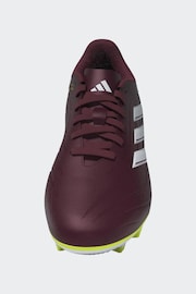 adidas Red/White Football Copa Pure II Club Flexible Ground Adult Boots - Image 9 of 20
