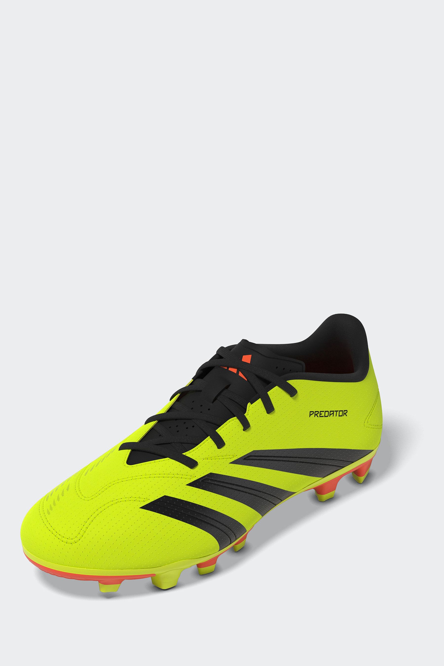 Buy adidas Yellow Predator Club Flexible Ground Football Boots from Next Luxembourg