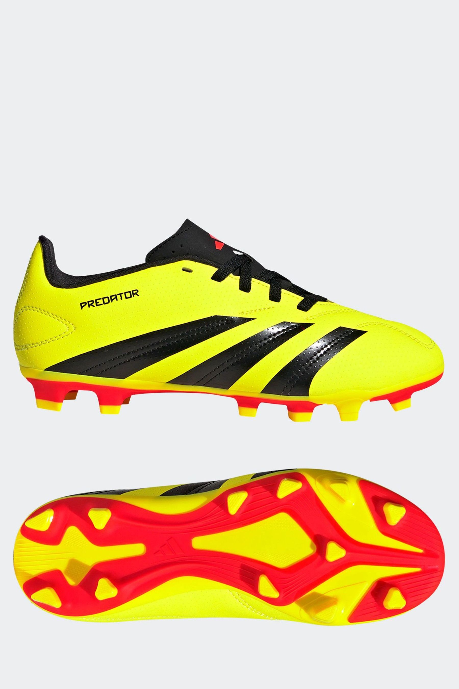 Buy adidas Yellow Predator Club Flexible Ground Football Boots from Next Canada