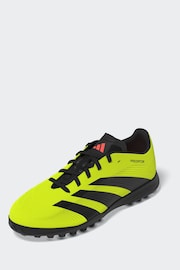 adidas Yellow Football Predator 24 League Turf Kids Boots - Image 6 of 20