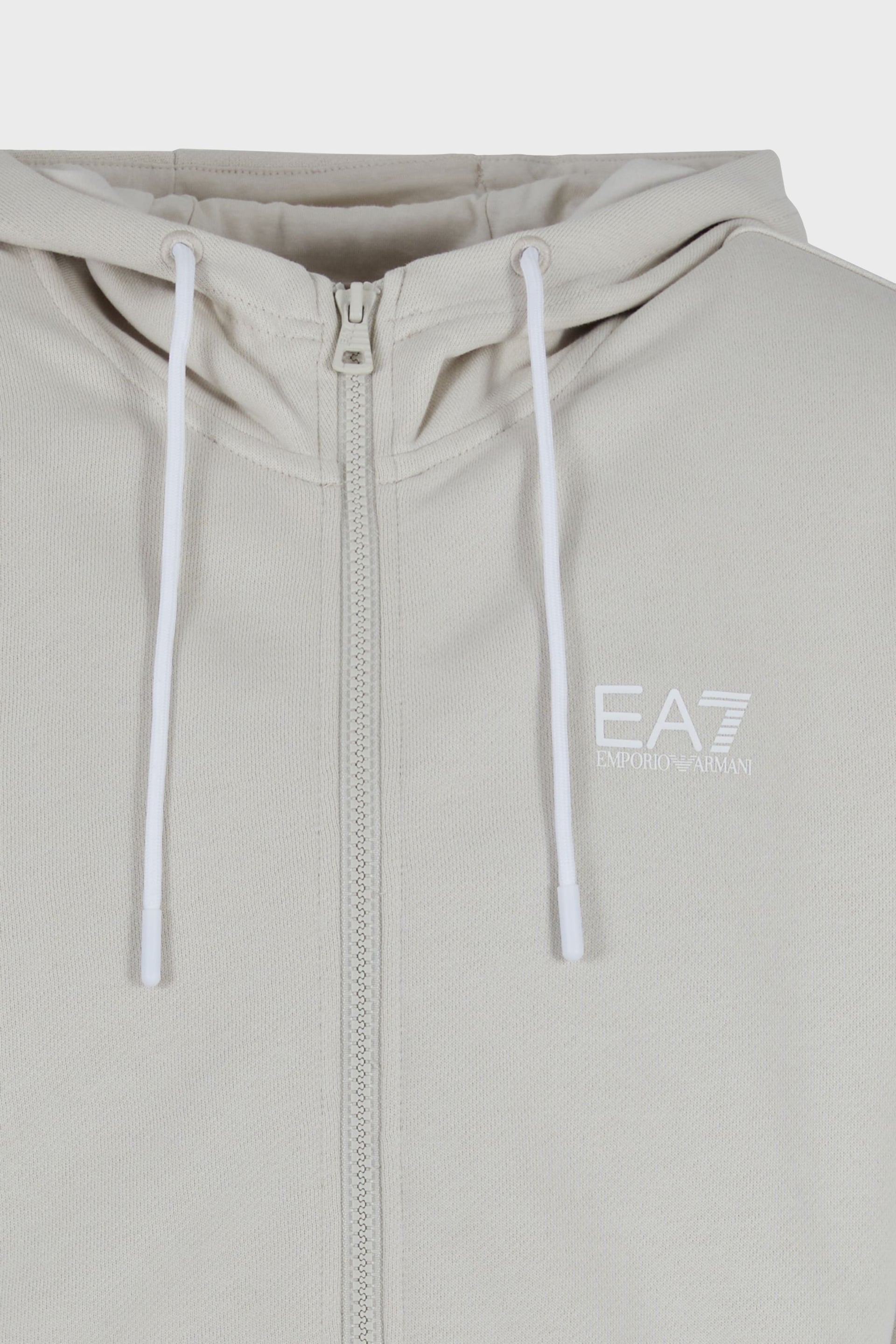 Emporio Armani EA7 Natural Visibility Back Logo Hooded Tracksuit - Image 3 of 4