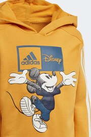 adidas Orange/Navy Sportswear X Disney Mickey Mouse Tracksuit - Image 4 of 6