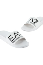 Emporio Armani EA7 Logo Sliders - Image 1 of 8