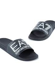 Emporio Armani EA7 Logo Sliders - Image 1 of 6