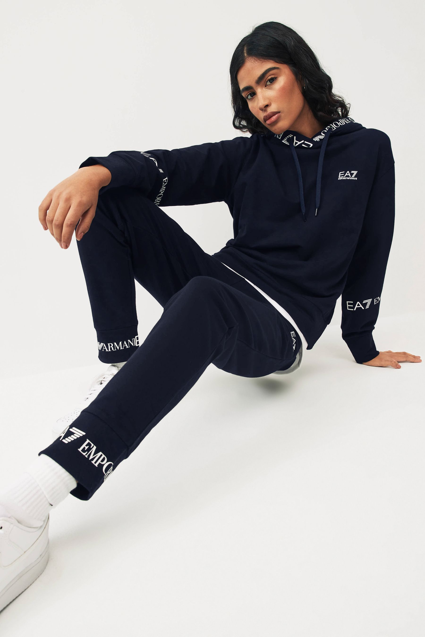Armani overhead hoodie hot sale