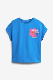 Pink/Purple/Blue 4 Pack Slogan T-Shirts (3-16yrs) - Image 3 of 7