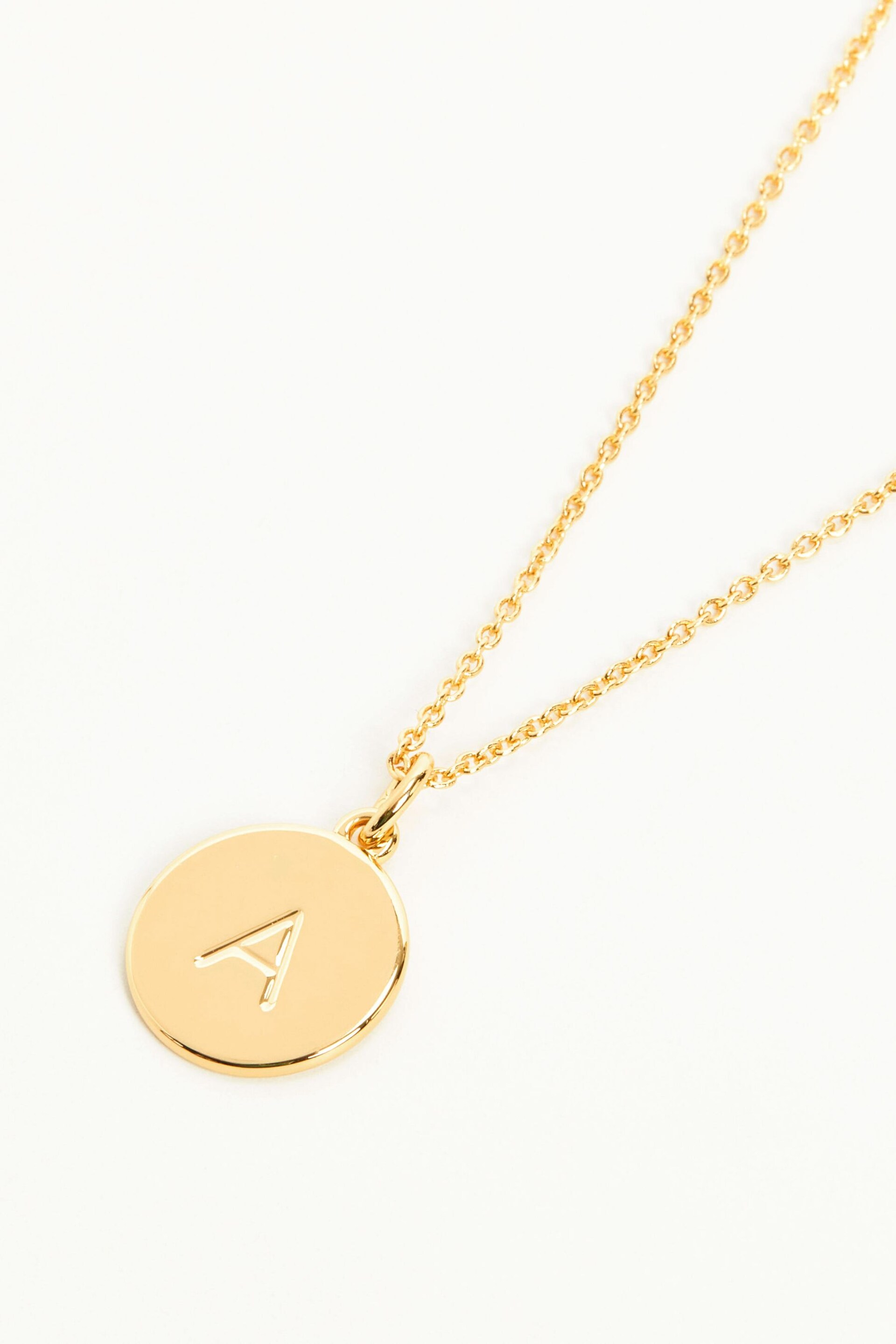 Kate Spade New york Gold Tone Initial Letter Pendant Necklace - Image 2 of 3