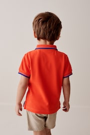 Red Short Sleeve Polo Shirt (3mths-7yrs) - Image 3 of 6