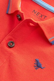 Red Short Sleeve Polo Shirt (3mths-7yrs) - Image 6 of 6