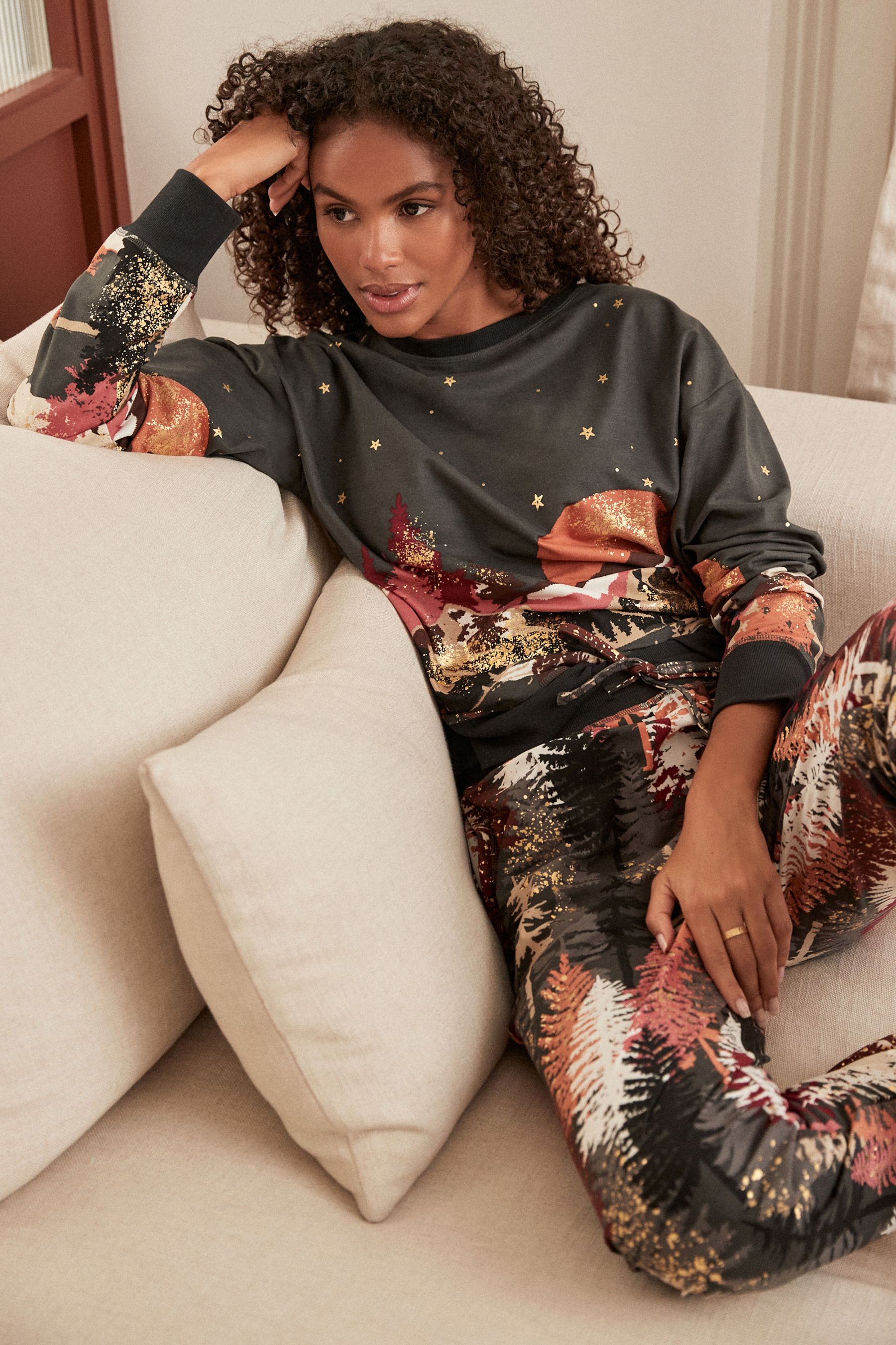 Night Scene Supersoft Cosy Pyjamas