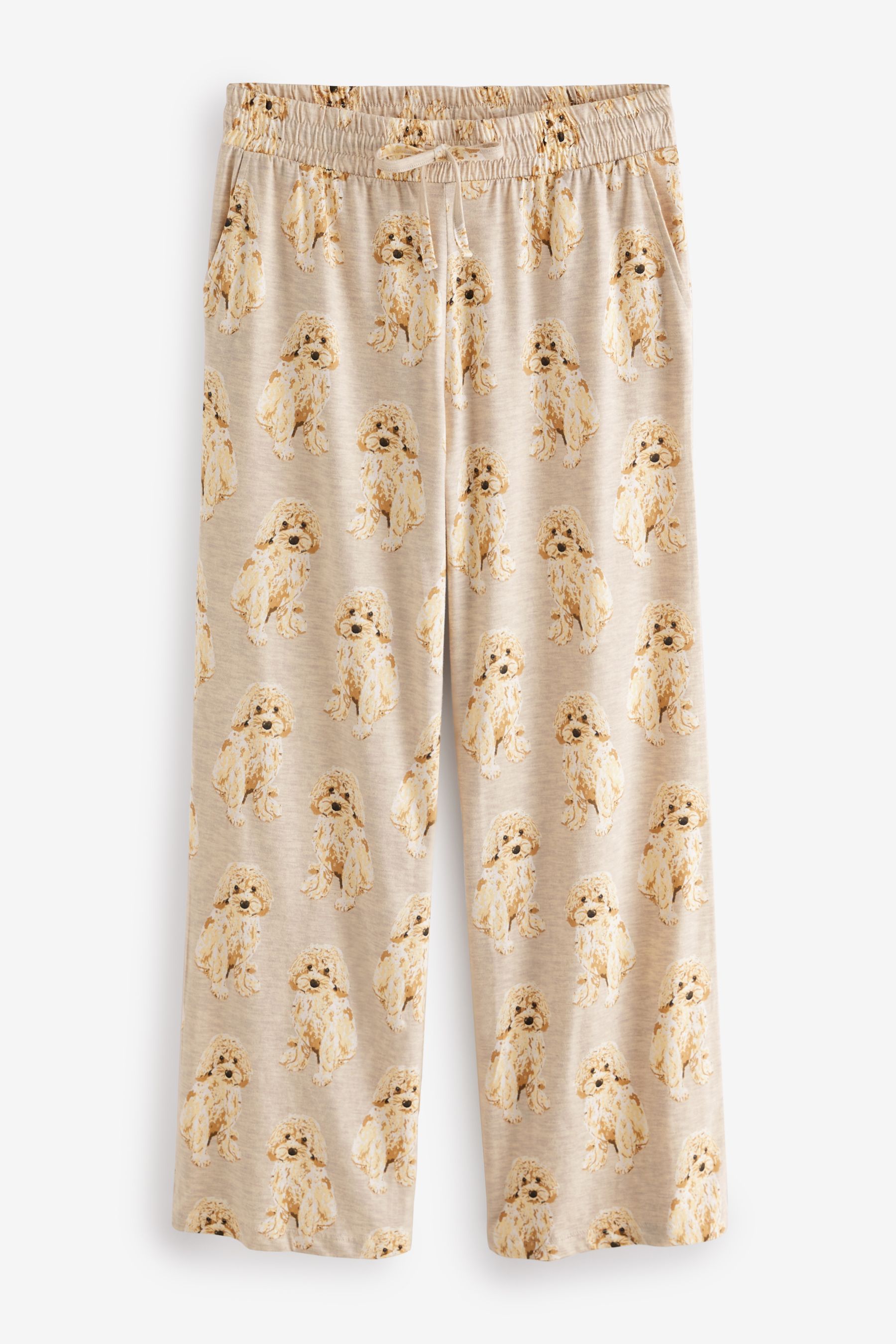 Buy Ecru Cream Charlie Cockapoo Short Sleeve 100 Cotton Pyjamas from the Next UK online shop