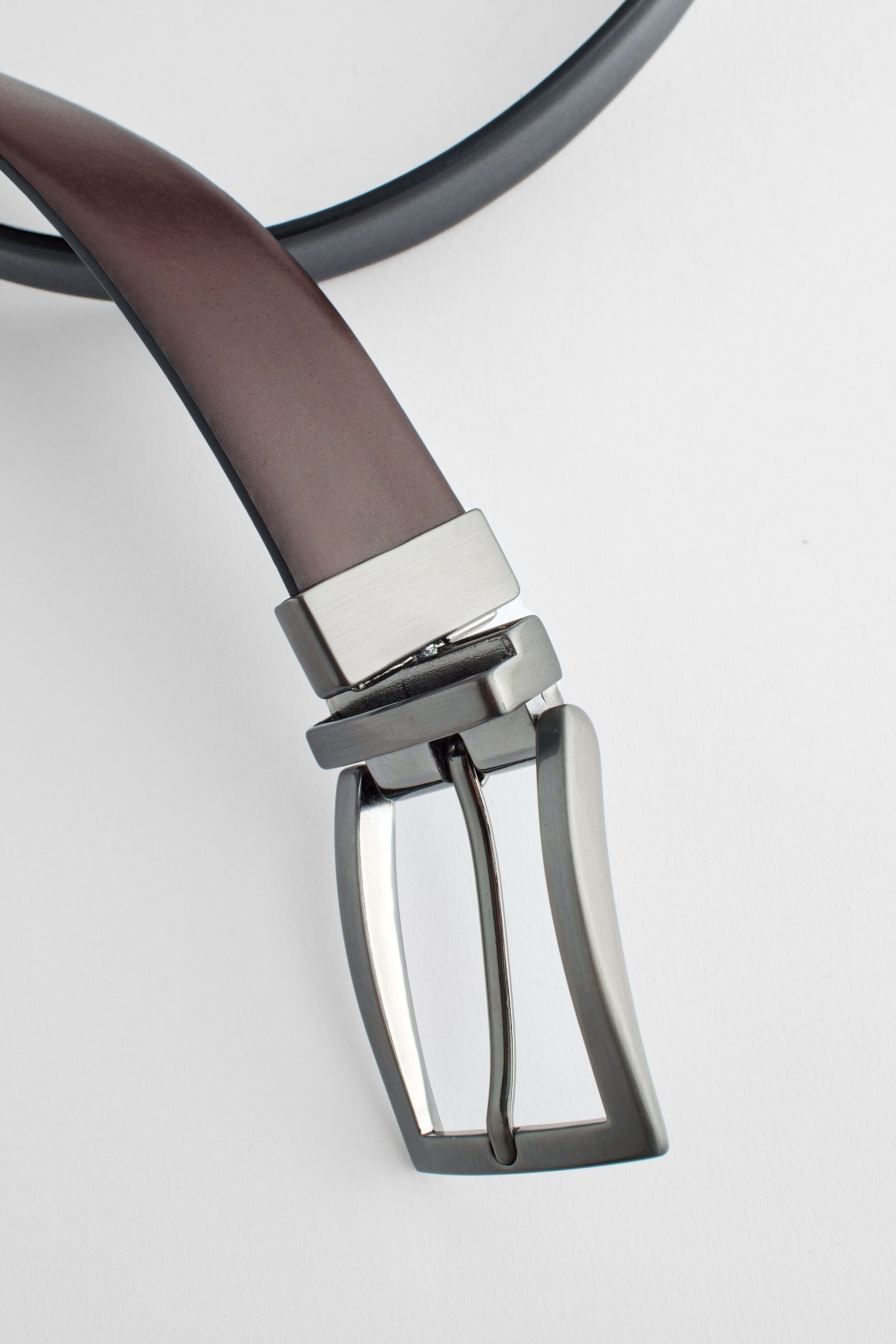Next mens leather belts cheap