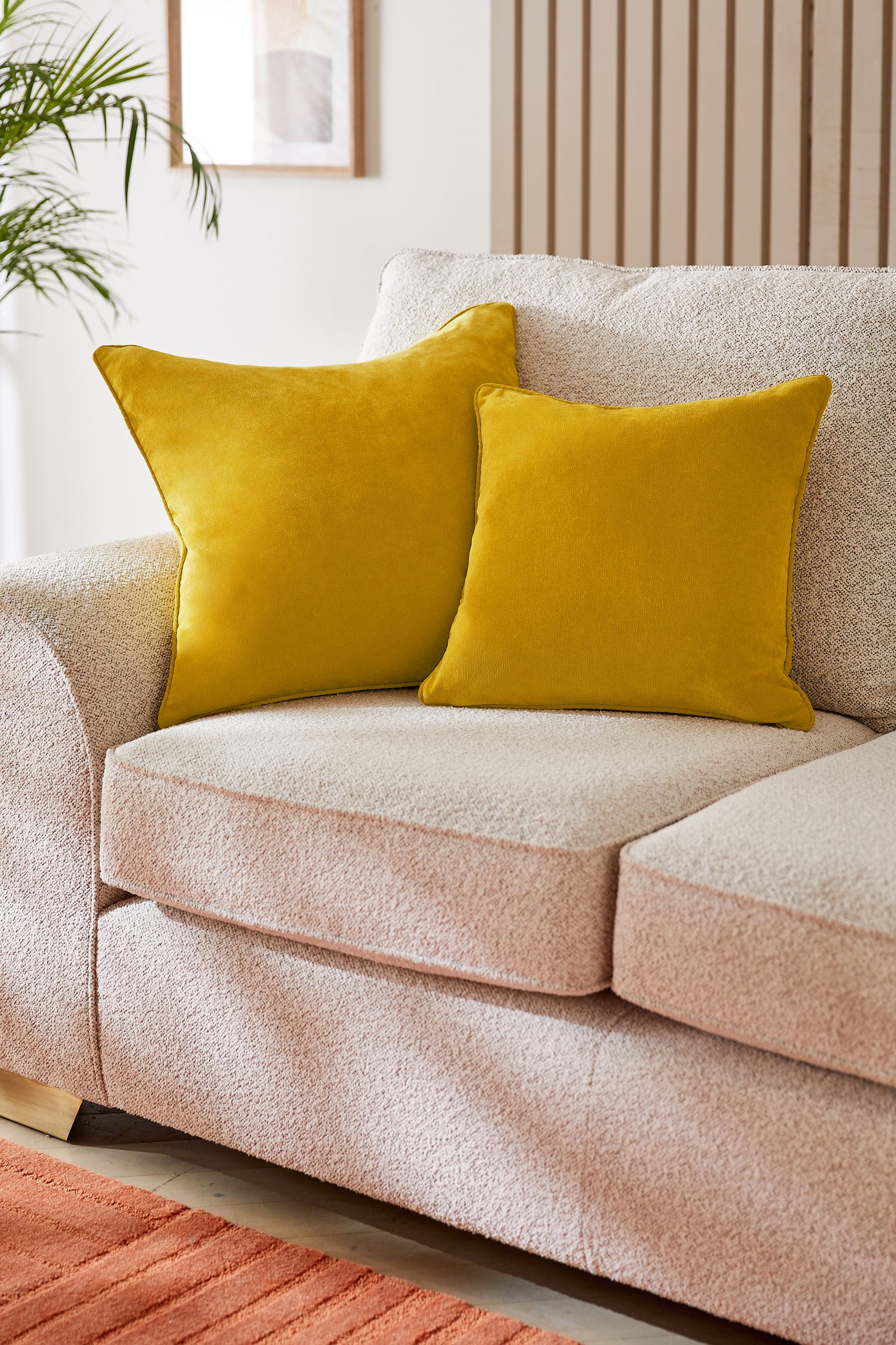 Chartreuse velvet pillows shop