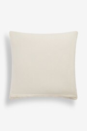 Duck Egg Blue Stripe 50 x 50cm Linford Velvet Cushion - Image 3 of 5