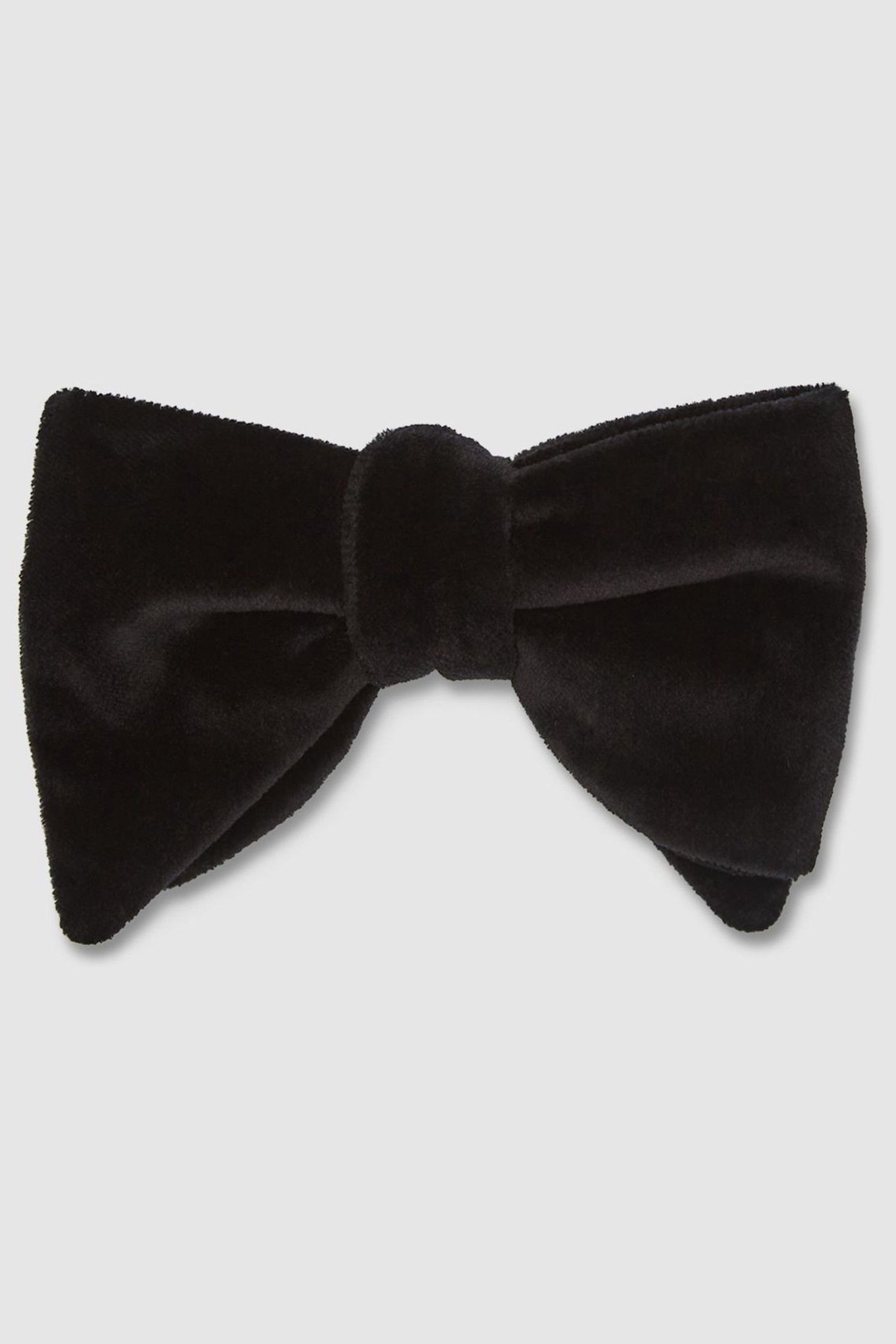 Buy Reiss Black Hike Velvet Bow Tie from the Next UK online shop