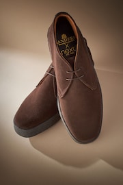 Brown Suede Sanders for Next Crepe Chukka Boots - Image 7 of 8