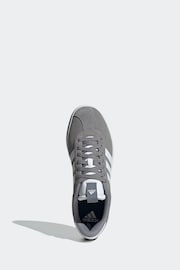 adidas Grey/White VL Court 3.0 Trainers - Image 6 of 11