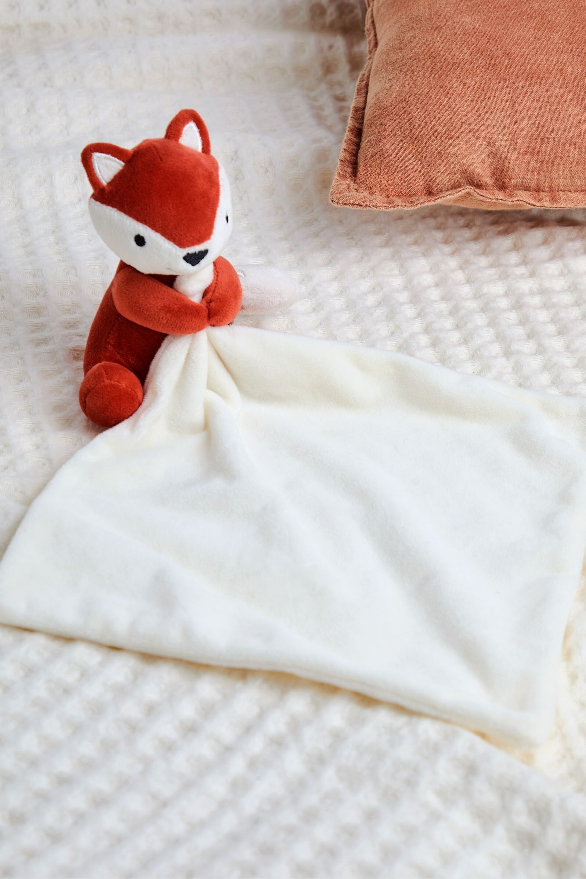 JoJo Maman Bébé Plush Fox Comforter - Image 1 of 6