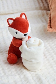 JoJo Maman Bébé Plush Fox Comforter - Image 2 of 6