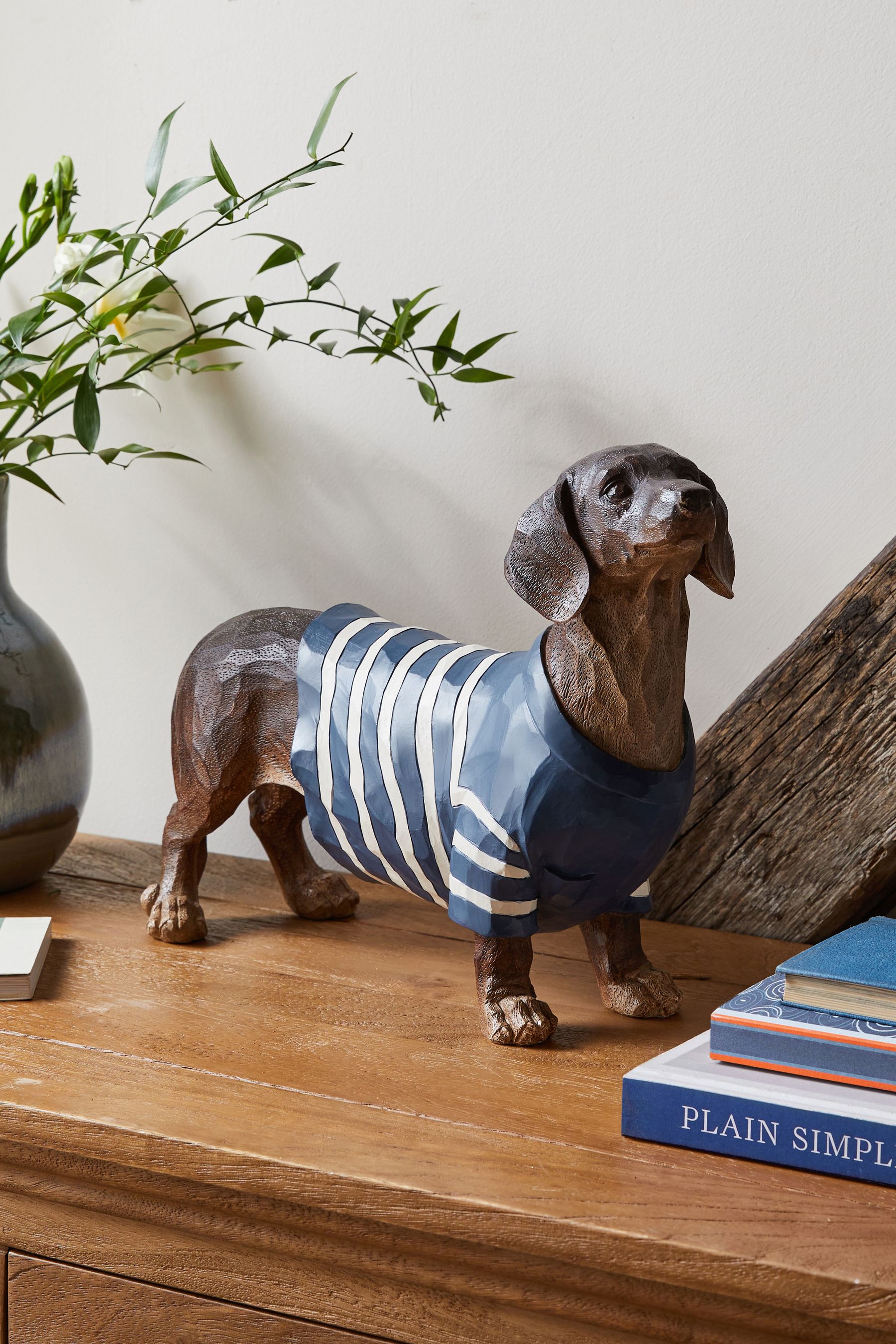Buy Dark Brown Dylan the Dachshund Ornament from Next Luxembourg