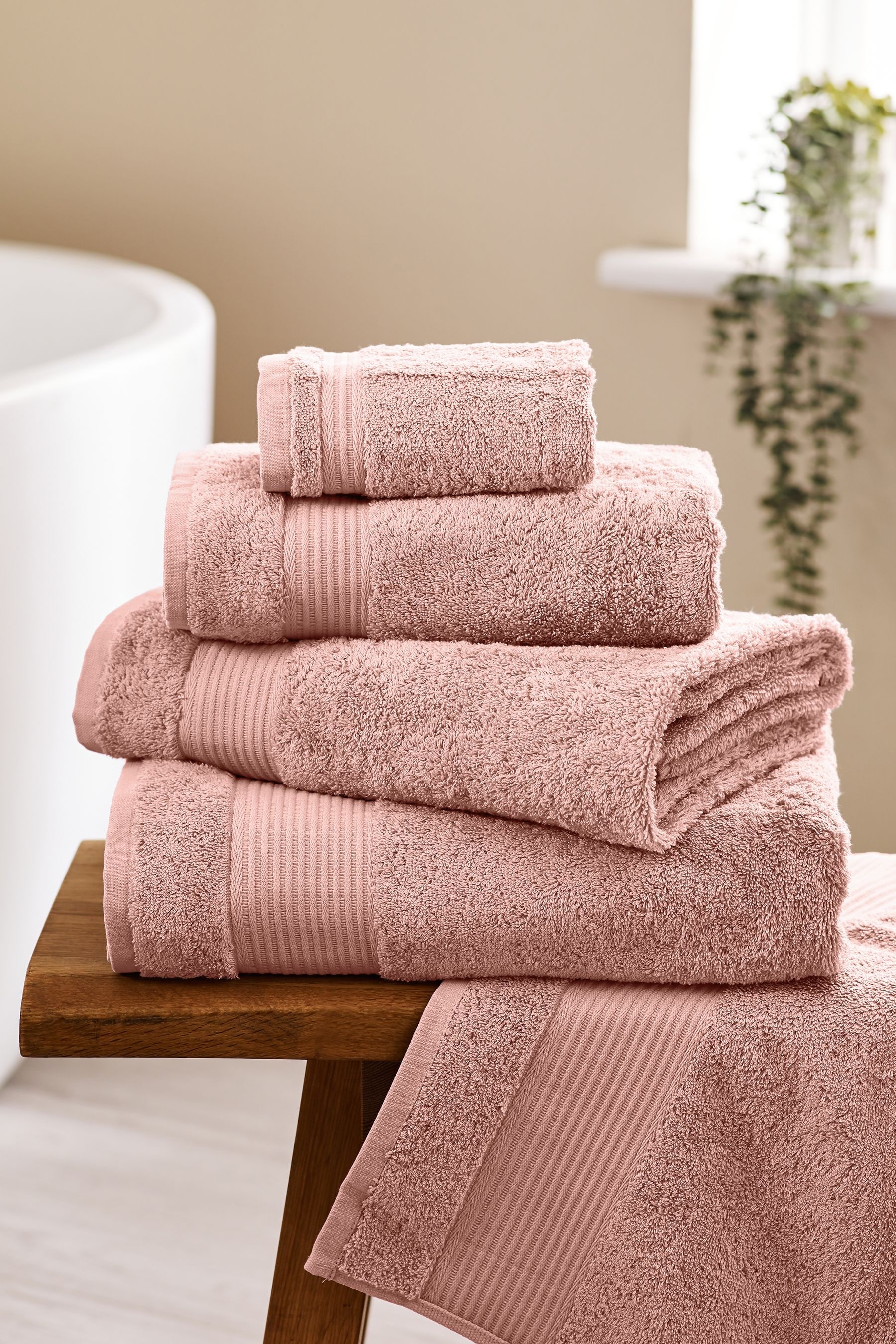 Pink Peachy Egyptian 100 Cotton Towel