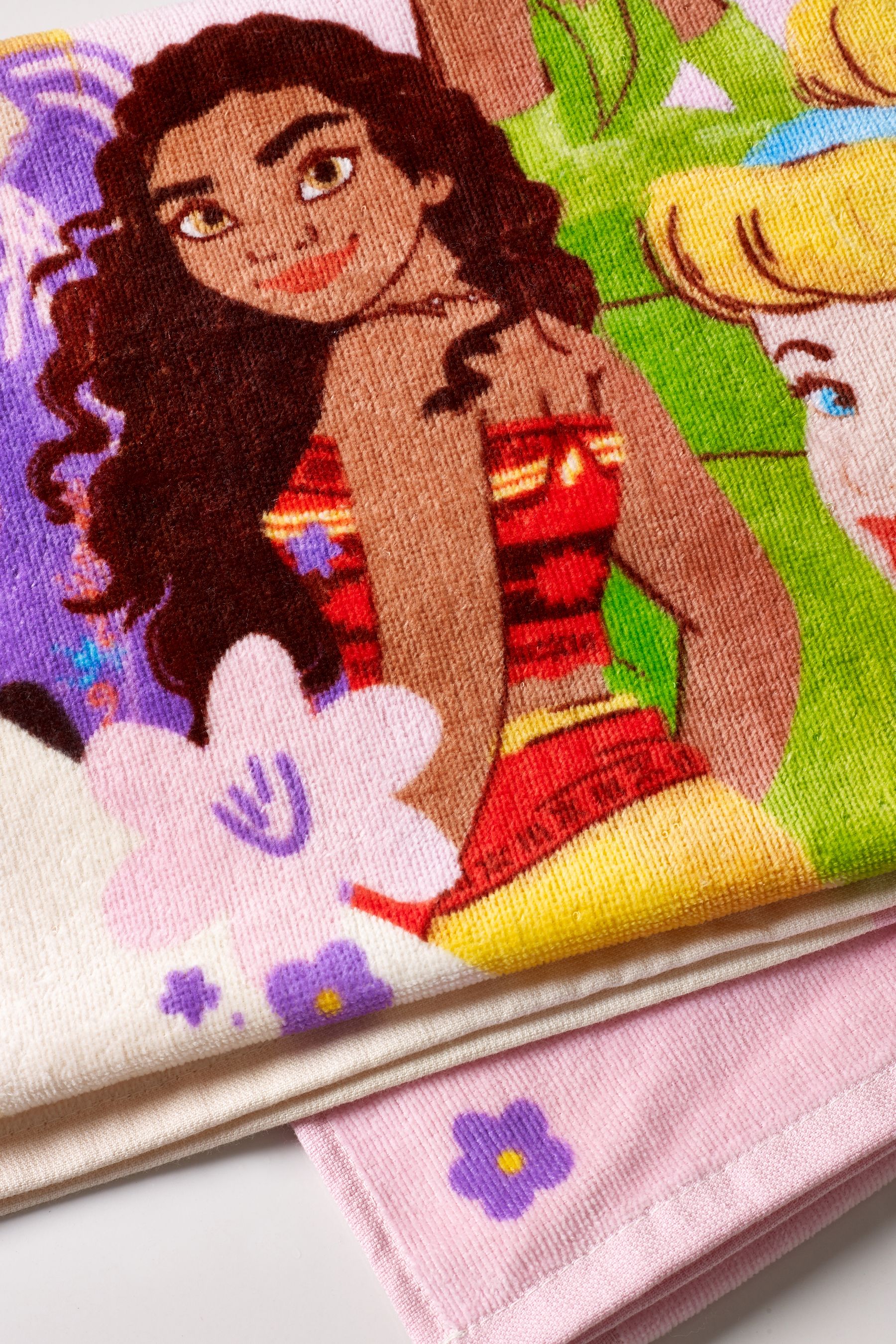 Buy Pink Children s Disney Princess 100 Cotton Towel from the Next UK online shop