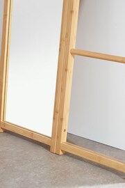Natural Rectangle Full Length Storage Mirror - Image 5 of 5