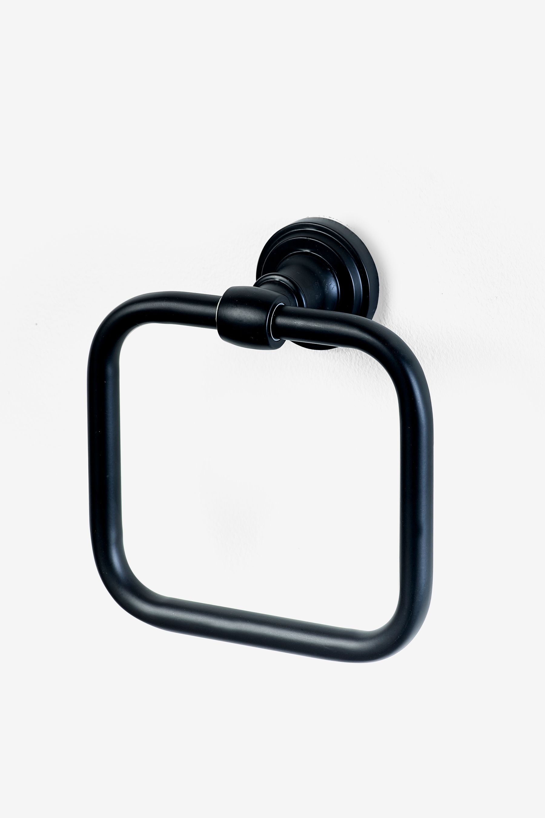 Black towel ring next sale