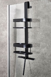 Black Oslo Shower Caddy and Shower Wiper - Image 2 of 6