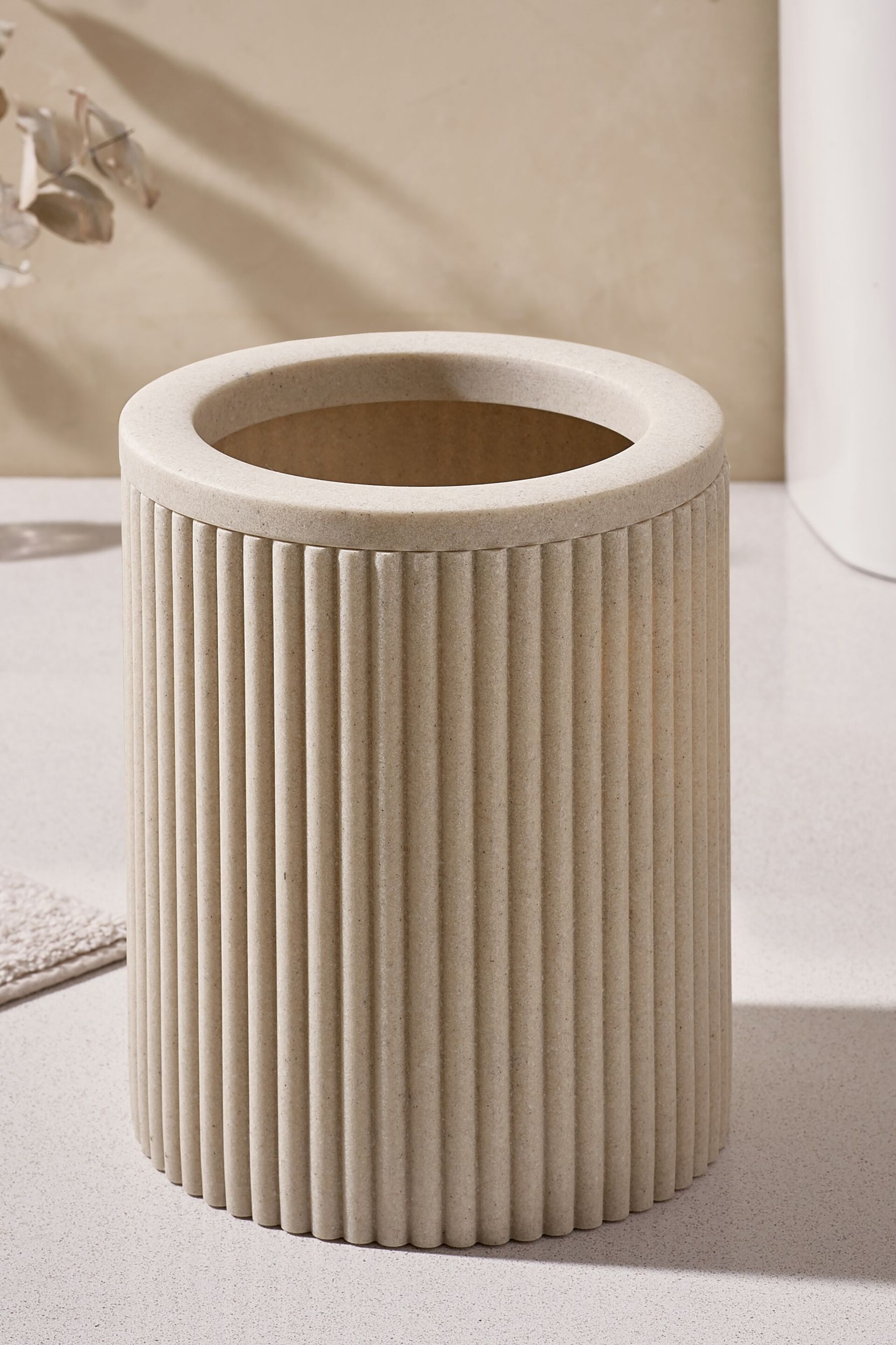 Natural Ribbed Bin - Image 1 of 5