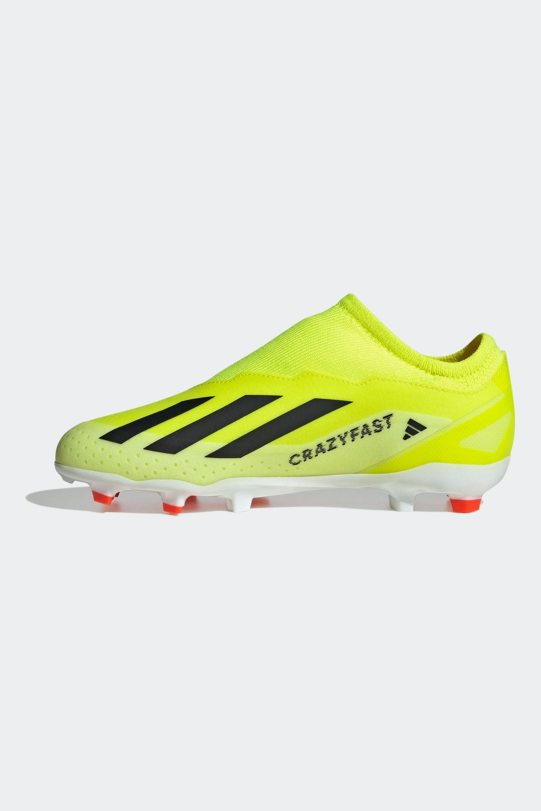 Green adidas laceless football boots shop