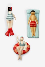 Multi Swimming Friends Ornaments Set Of 3 - Image 4 of 4