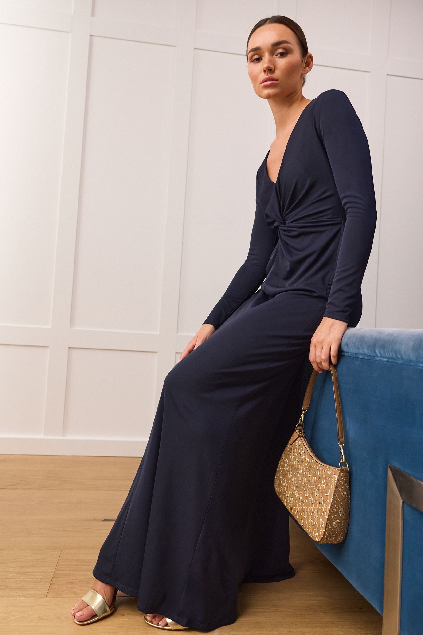 Robe bleu marine ralph lauren clearance