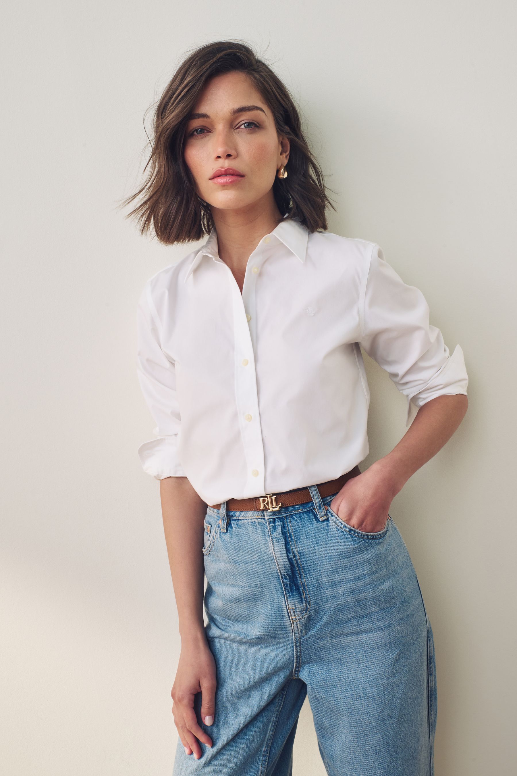 Buy Lauren Ralph Lauren White Jamelko Button Up Shirt from the Next UK online shop