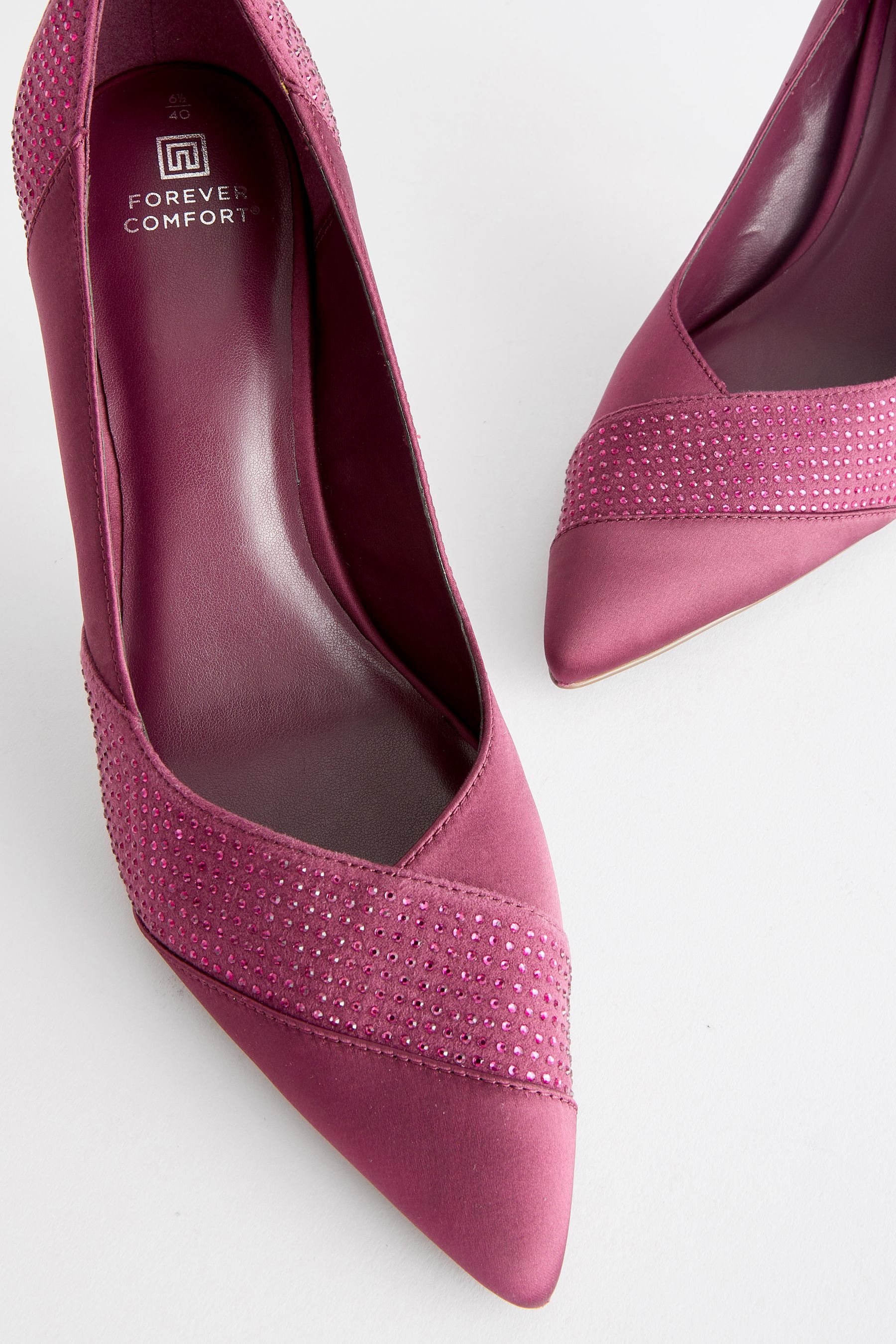 Red court shoes next on sale