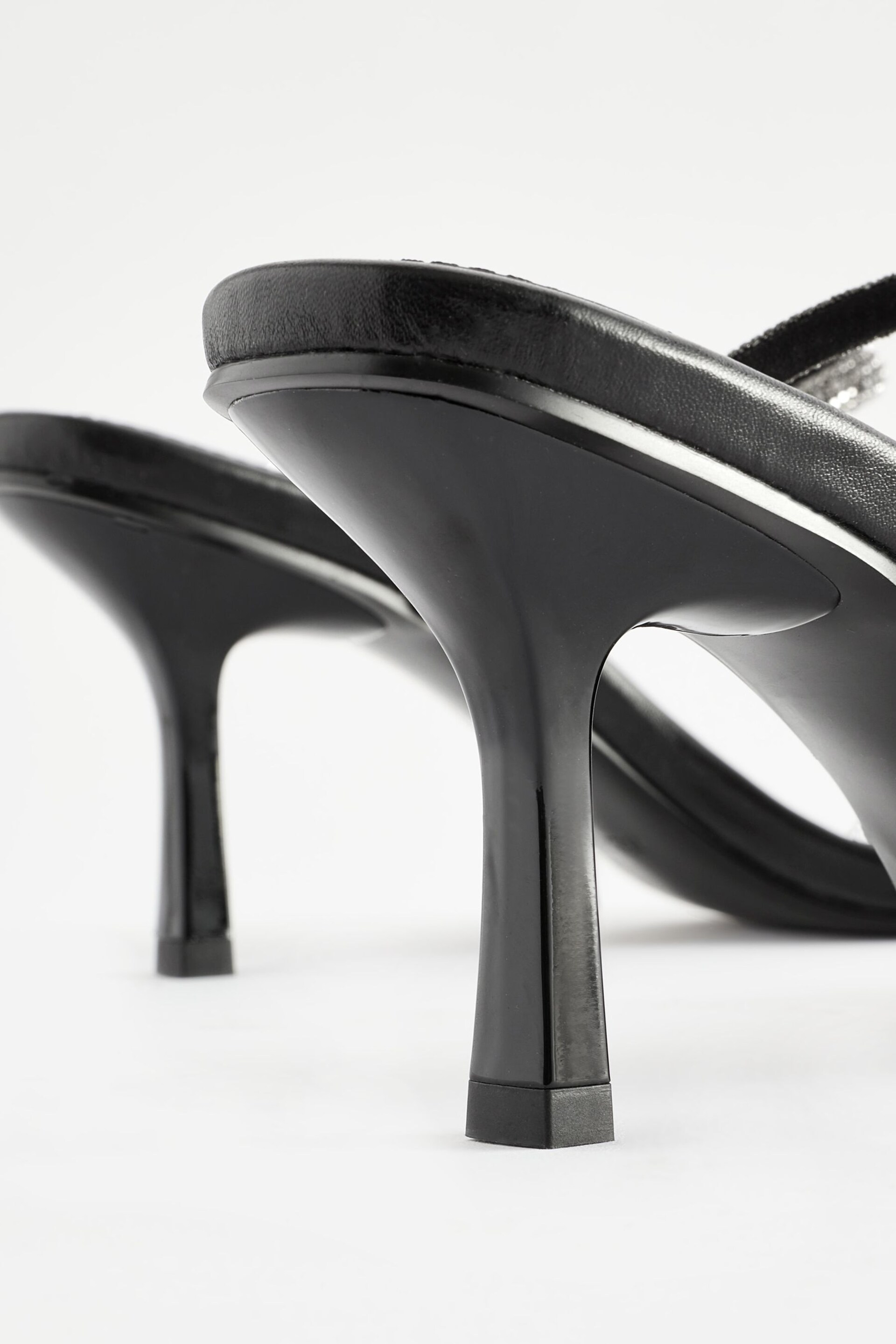 Black Forever Comfort® Double Band Mules - Image 7 of 9