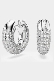 Swarovski Silver Plated Hoop Earrings - Image 1 of 9