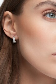 Swarovski Silver Plated Hoop Earrings - Image 6 of 9
