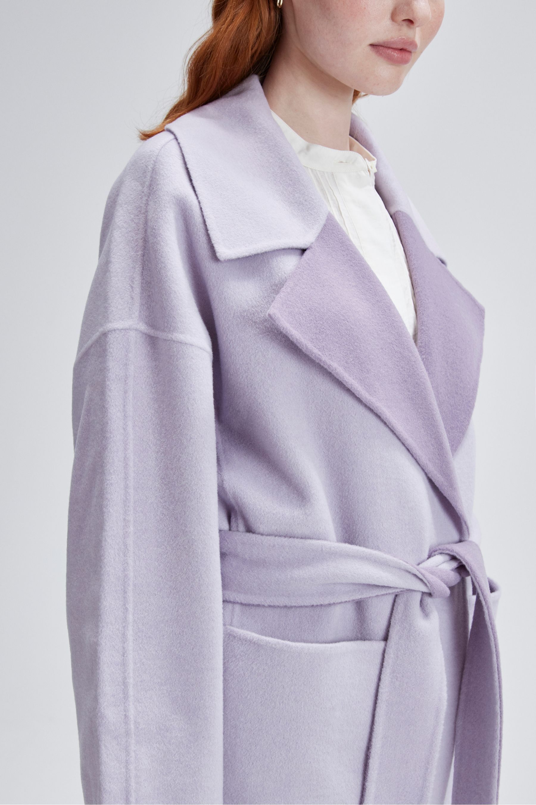 Buy Calvin Klein Purple Reversible Wrap Coat from Next Luxembourg