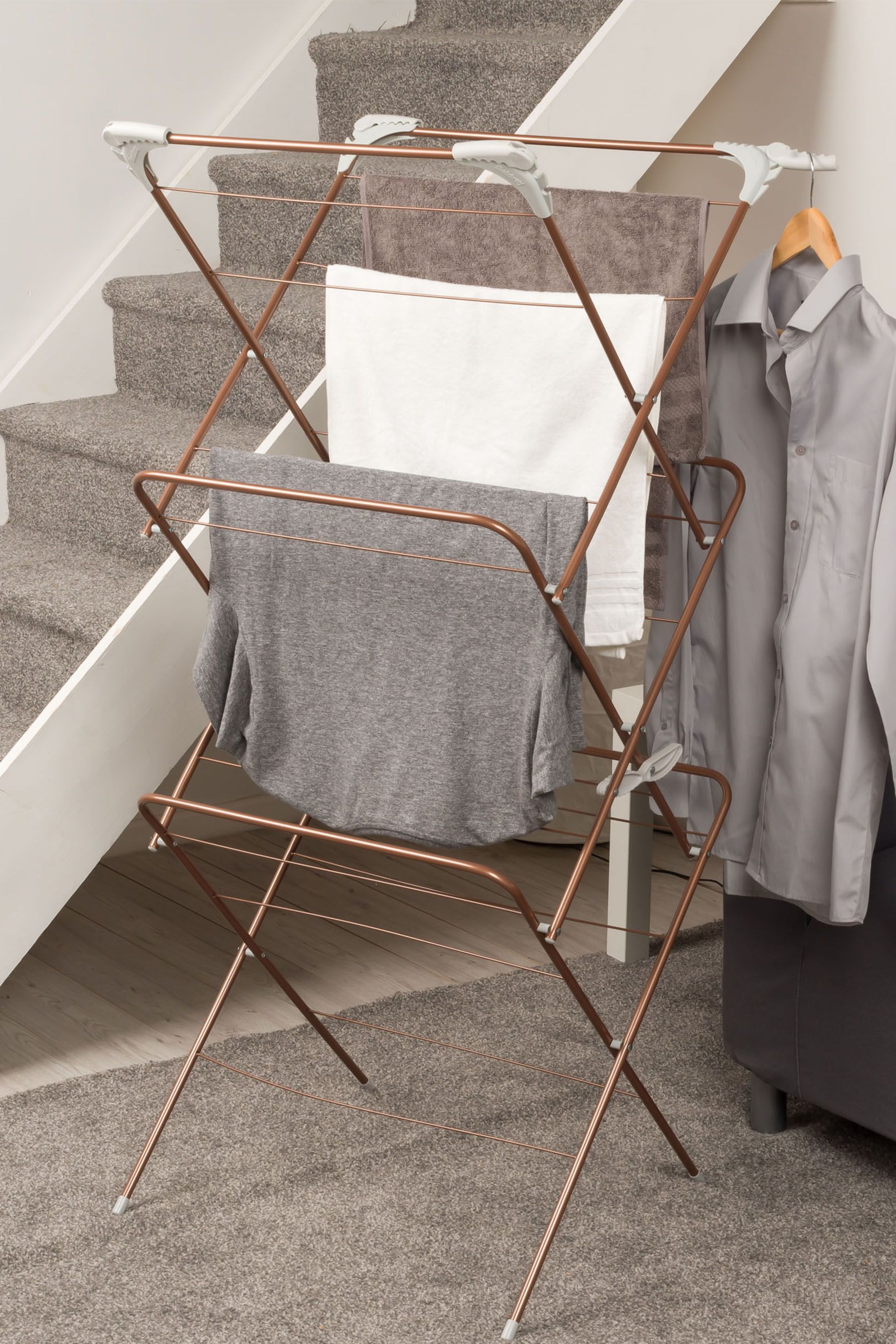 Rose gold airer on sale