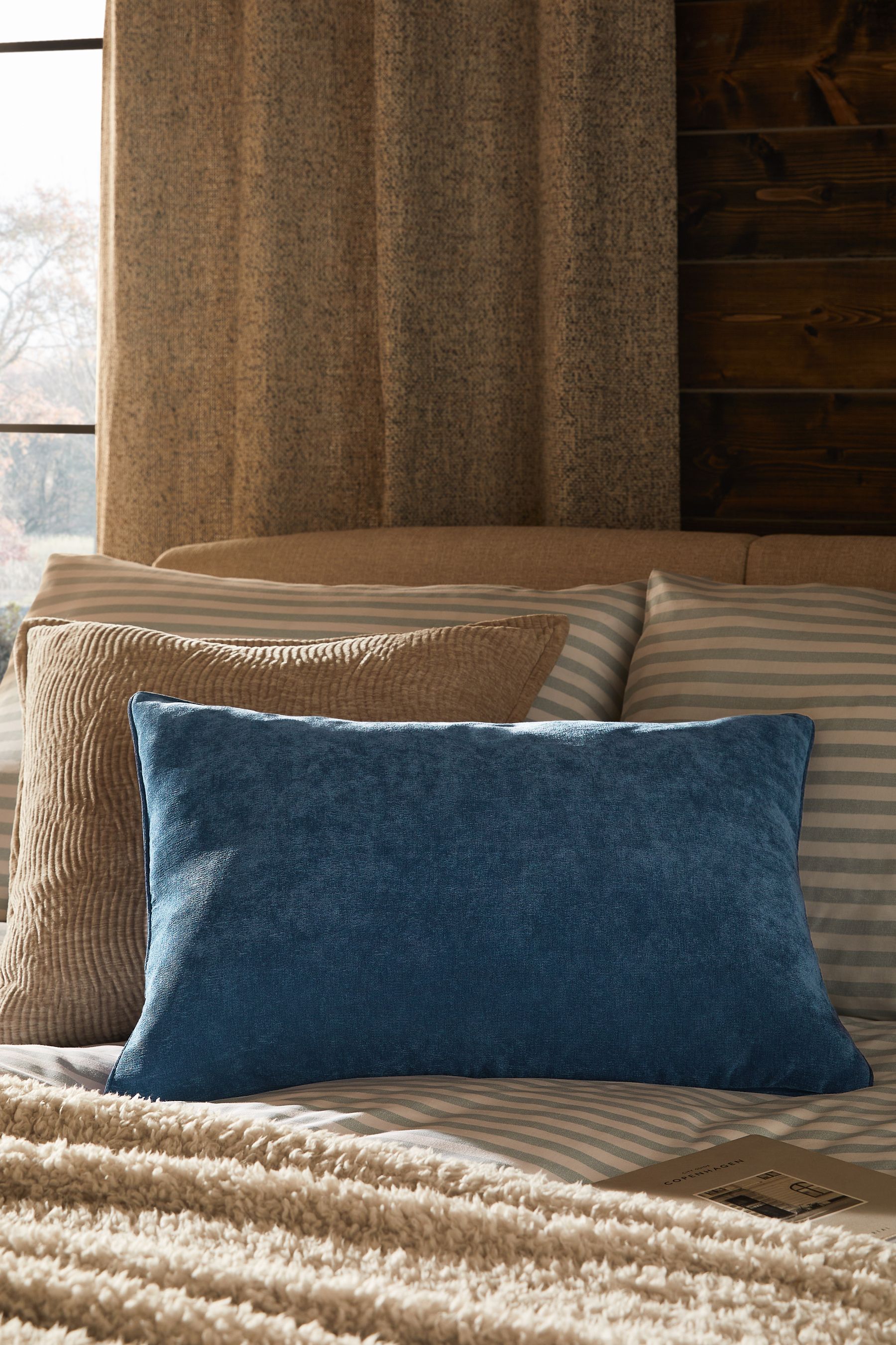 Next velour cushions shop