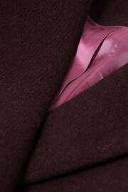 Reiss Berry Harlow Junior Mid Length Wool Blend Coat - Image 6 of 6