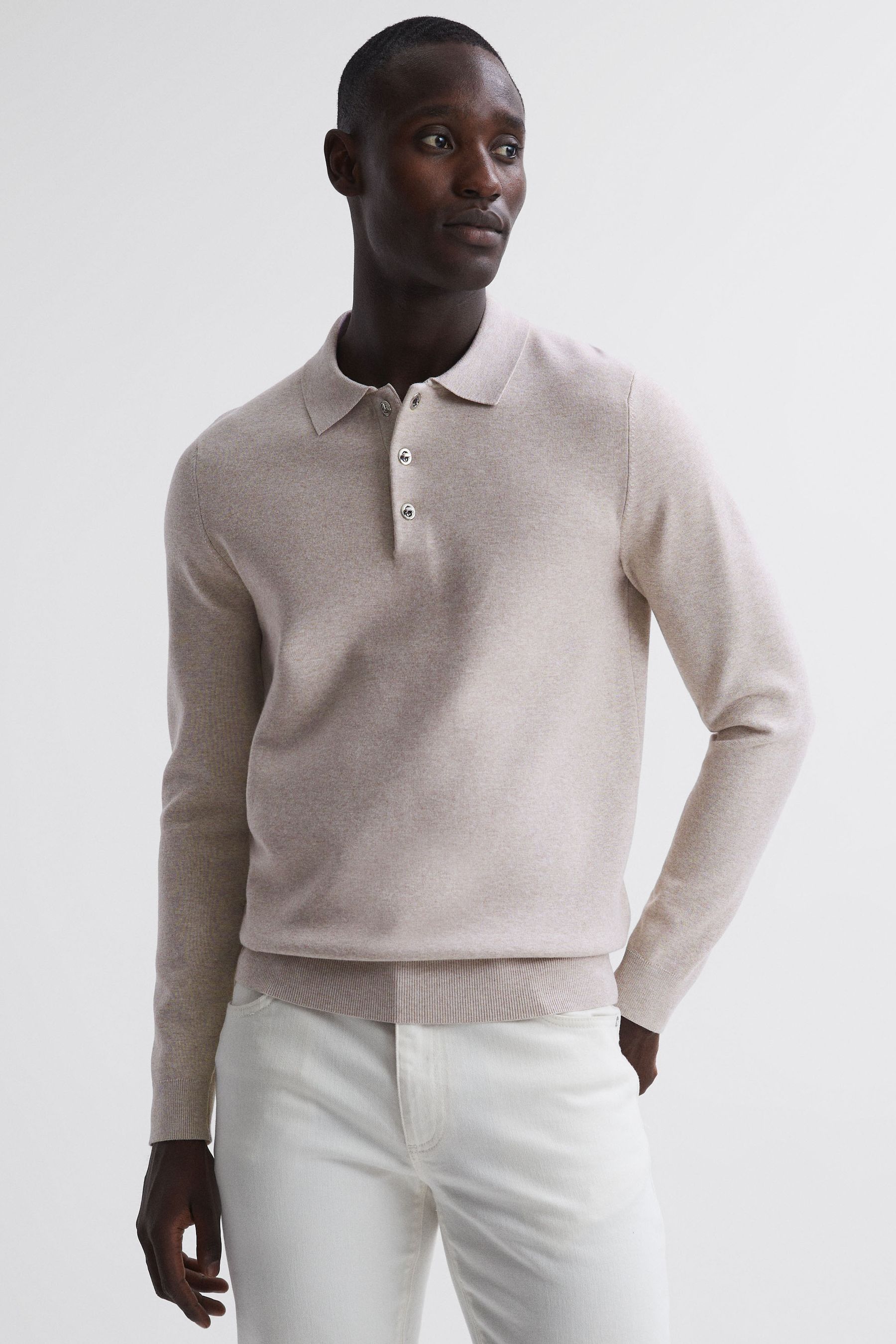 Reiss long sleeve polo on sale