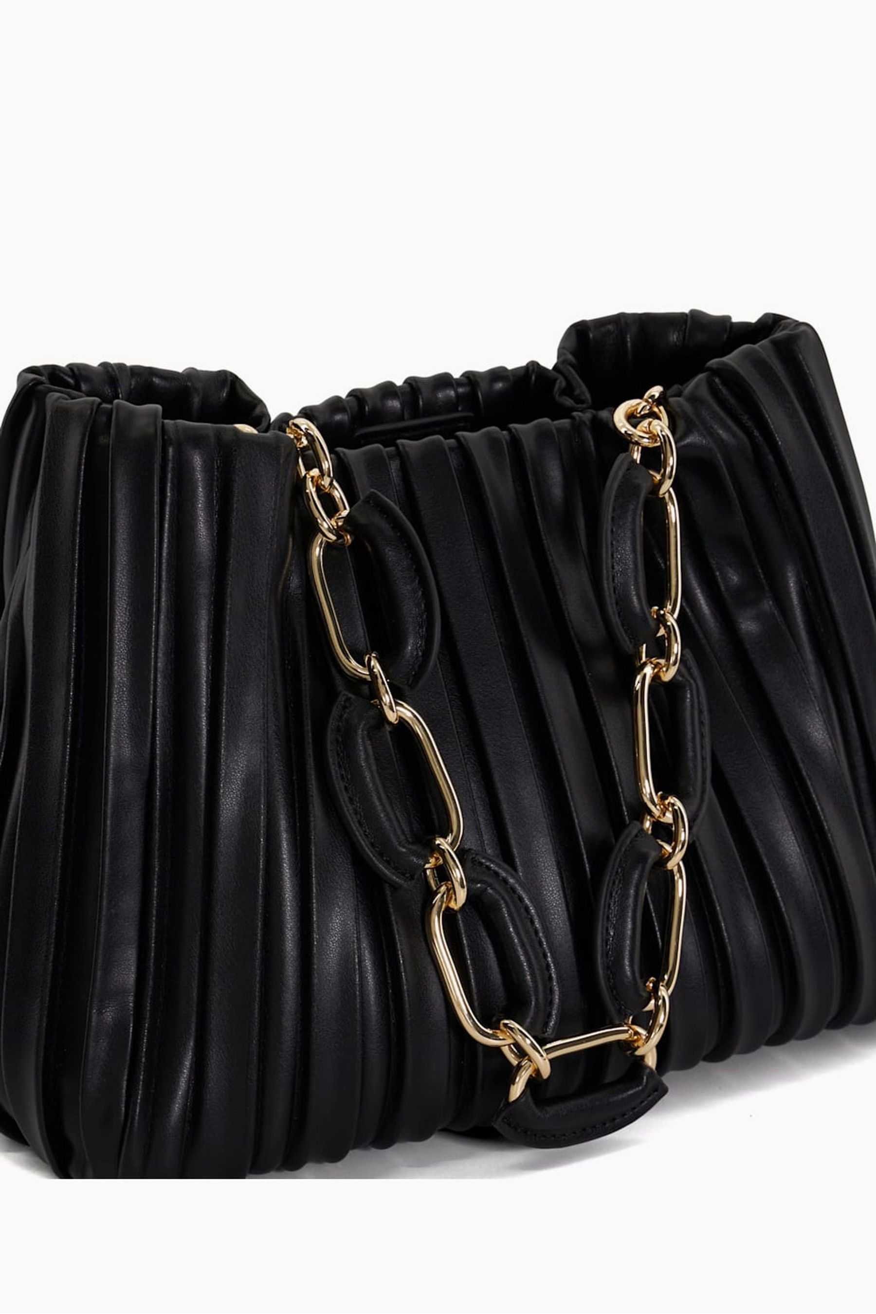 Buy Dune London Black Medium Dominie Pleat Slouch Bag from Next Canada