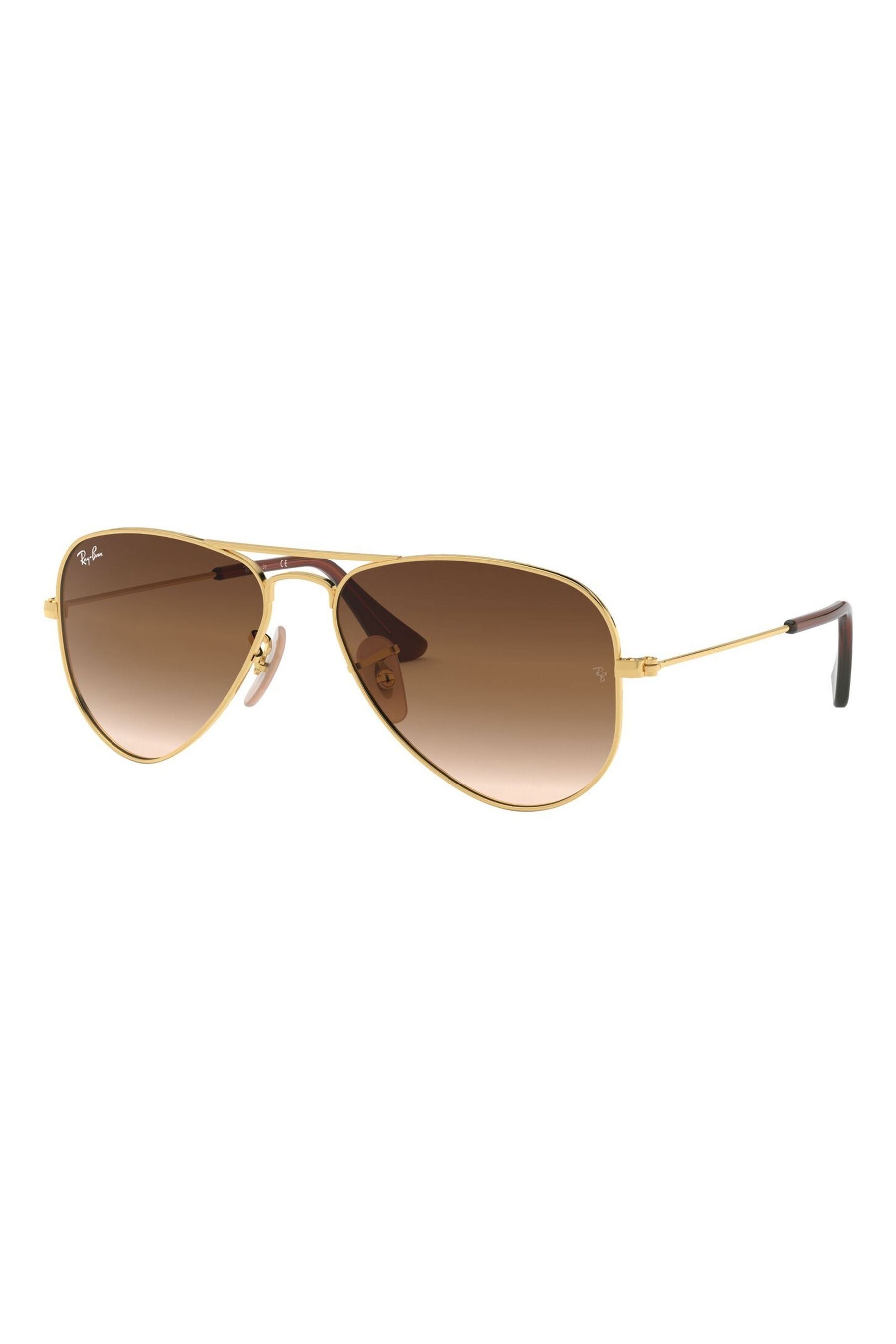 Buy Ray Ban Kids Gold Sunglasses from the Next UK online shop
