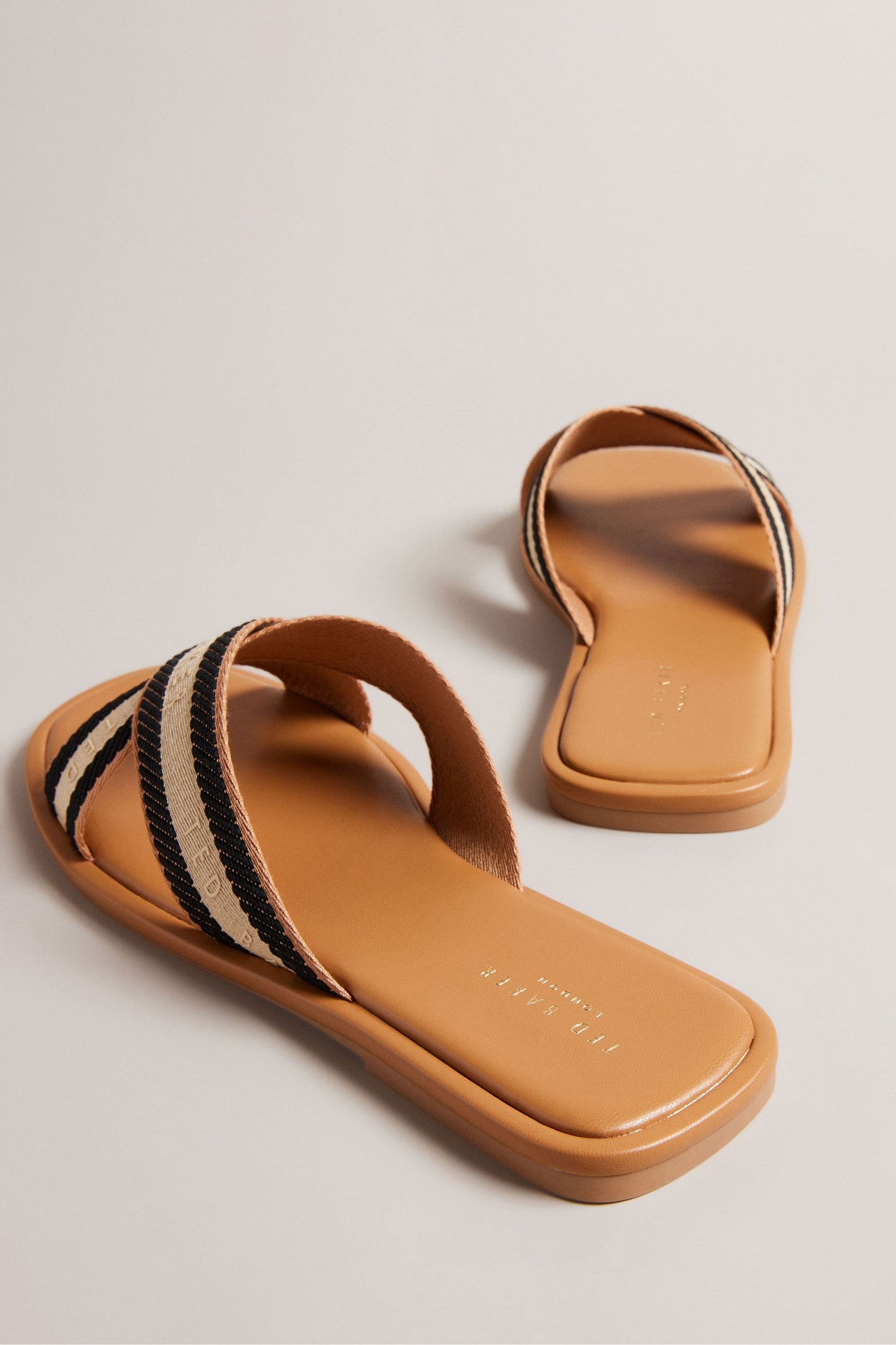 Ted baker tan sandals cheap