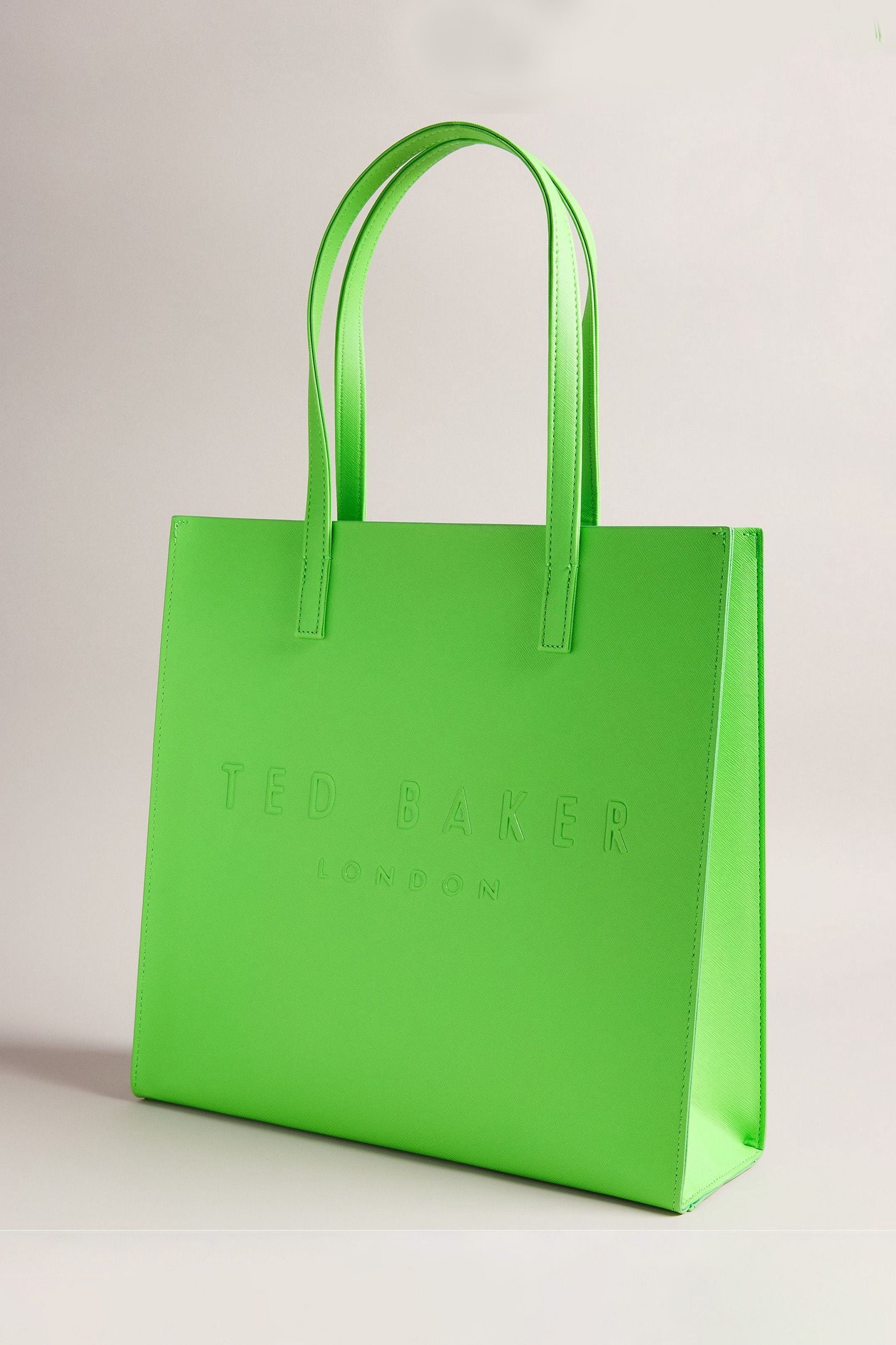 Buy Ted Baker Green Soocon Crosshatch Large Icon Bag from Next Luxembourg
