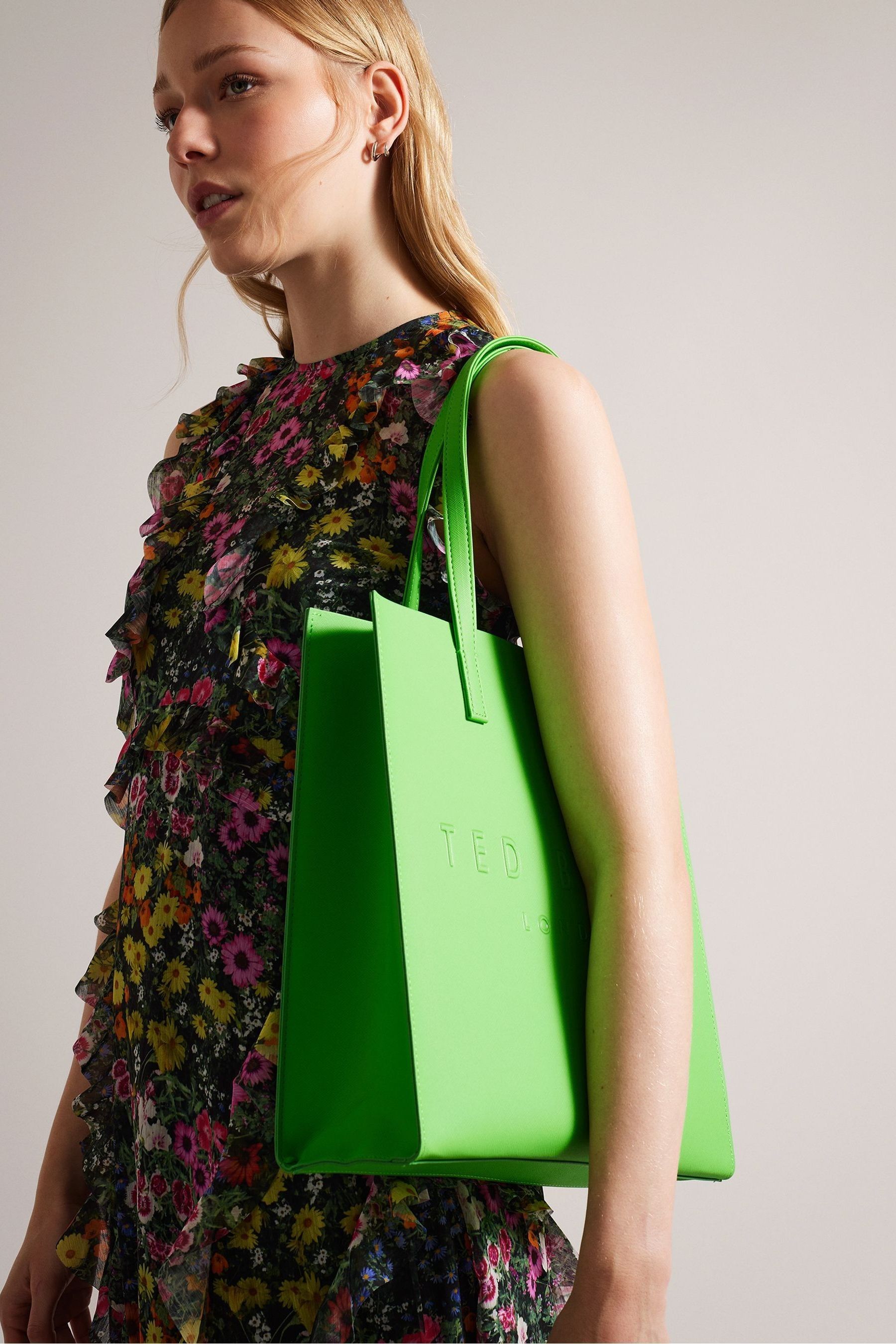 Ted baker crosshatch large icon bag shop
