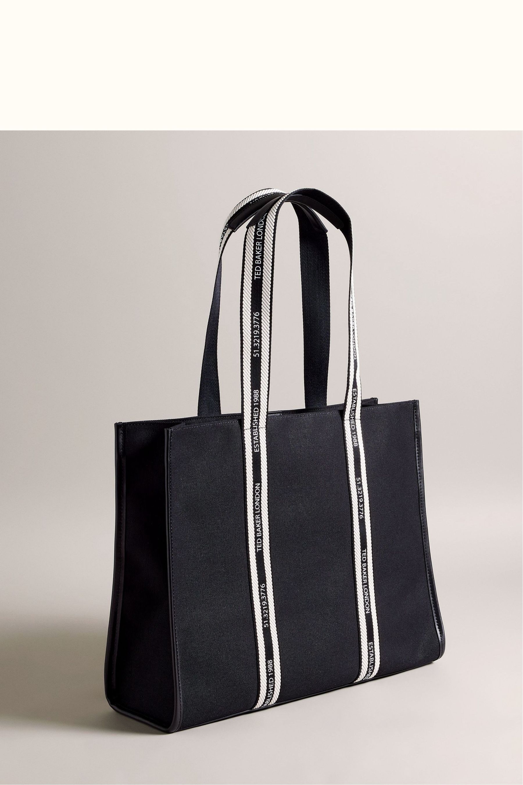 Ted baker black tote bag on sale