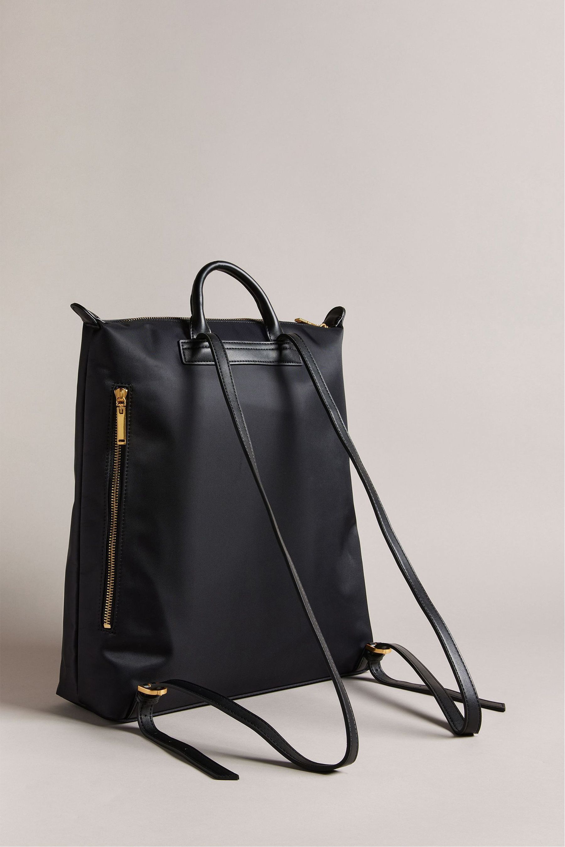 Buy Ted Baker Voyer Black Slim Backpack from Next Luxembourg